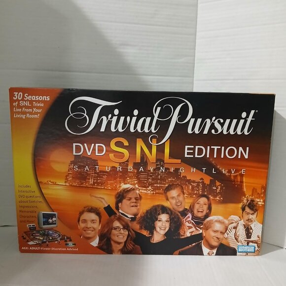 Milton Bradley Trivial Pursuit: SNL Saturday Night Live DVD Edition Game. - Picture 8 of 8